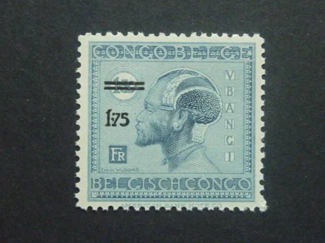 Congo Belga 1927 MiNr.94**Sin fijasellos