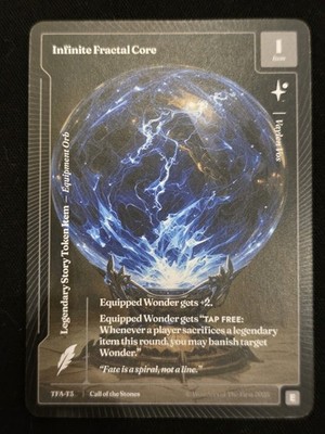 Wonders of The First Infinite Fractal Core Epic Rare Call Of The Stones