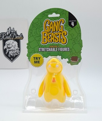 Gang Beasts Stretch Figur Serie 1 Gelb Toikido PM Toys NEU OVP RAR