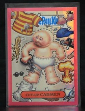 2024 Topps Chrome Garbage Pail Kids S7 Cut-up Carmen 257a Magenta Refractor RARE