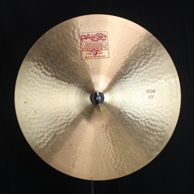 Used Paiste 20'' 2002 Ride - 2406g (video demo)