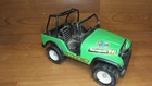 Vintage Tonka Renegade Jeep Truck Green Metal shell 80's