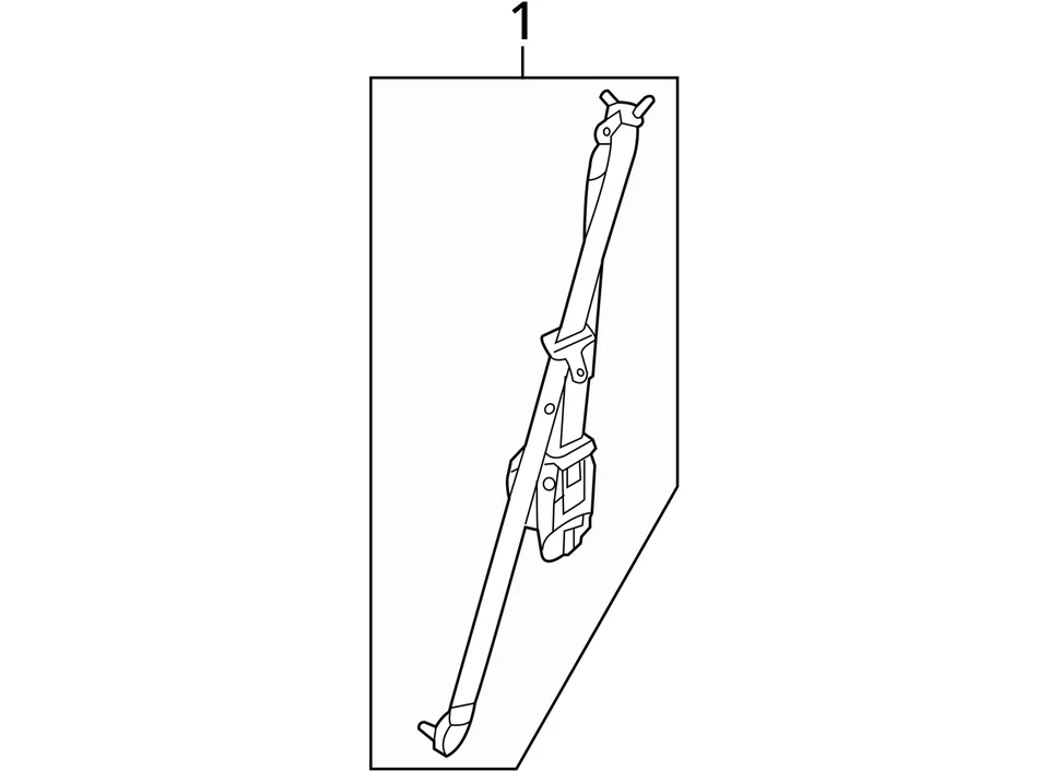 Hyundai Genesis 2013-2016 cupé pasajero cinturón de seguridad delantero retractor OEM Foto 4 de 4