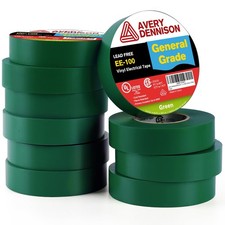 Electrical Tape, 10 Rolls General Use PVC Electric Tape, UL/CSA Listed  in x...