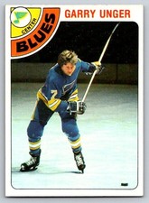 1978 Topps #110 Garry Unger St. Louis Blues
