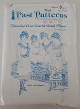 Edwardian Corset Covers And French Drawers Past Patterns 117 Sizes 10-20 Uncut