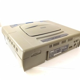 Sega Saturn Console Game Gray HST-0004 USED Japan Free Shipping Very Good Cond