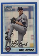 2010 Bowman Chrome Prospects Blue Refractor 146/150 Liam Hendriks #BCP183 0s55