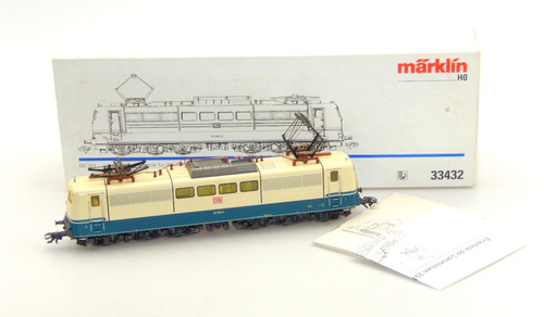 Märklin H0 33432 E-Lok BR 151 083-3 der DB AG - blau/beige - delta | Zustand: Gebraucht