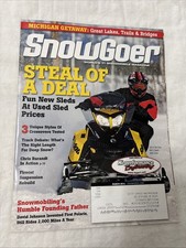 Vintage Snowmobile Snow Goer Magazine March 2014 Polaris Ski Doo Arctic Cat Yama