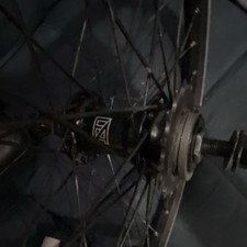 Sun Rims with free agent hubs BMX 20" Aluminum Wheel Set Black/Silver