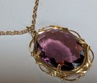 Vintage Victorian Rhinestone Necklace — photo 1