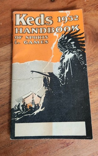 Vintage Keds 1932 Handbuch des Sports und der Spiele - Antikes Heft - Bild 1 von 9