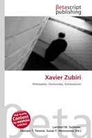 Lambert M. Surhone (U. A.) | Xavier Zubiri | Taschenbuch | Englisch (2026)