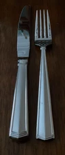 Yamazaki Stainless ICON / AFFINITY ICE Dinner Fork & Knife 18/8 Flatware Korea