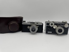 Lot of 2 VGT Argus Cameras Argus A3 w/case and Argus C3 The Brick