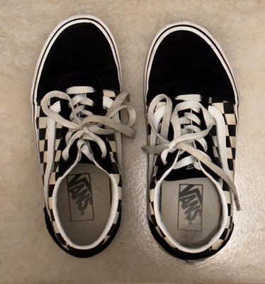 VANS Old Skool Platform Sneaker, Schwarz-weiß, Größe 37