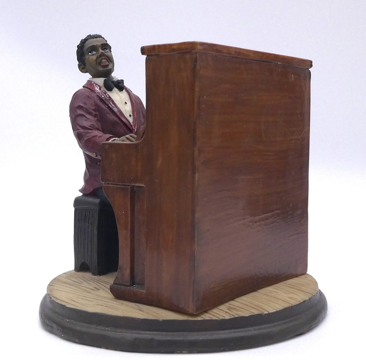 Vintage Artico Jazz Black Band set of six figurines - Singer