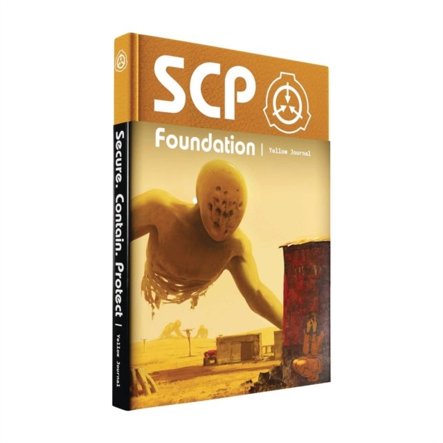 SCP Foundation Artbook Yellow Journal HARDCOVER Edition by Various
