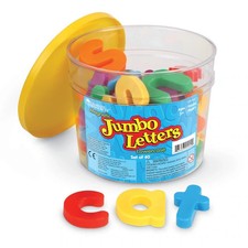 Jumbo Magnetic Letters and Numbers Lowercase Alphabet Fridge Educational Toy