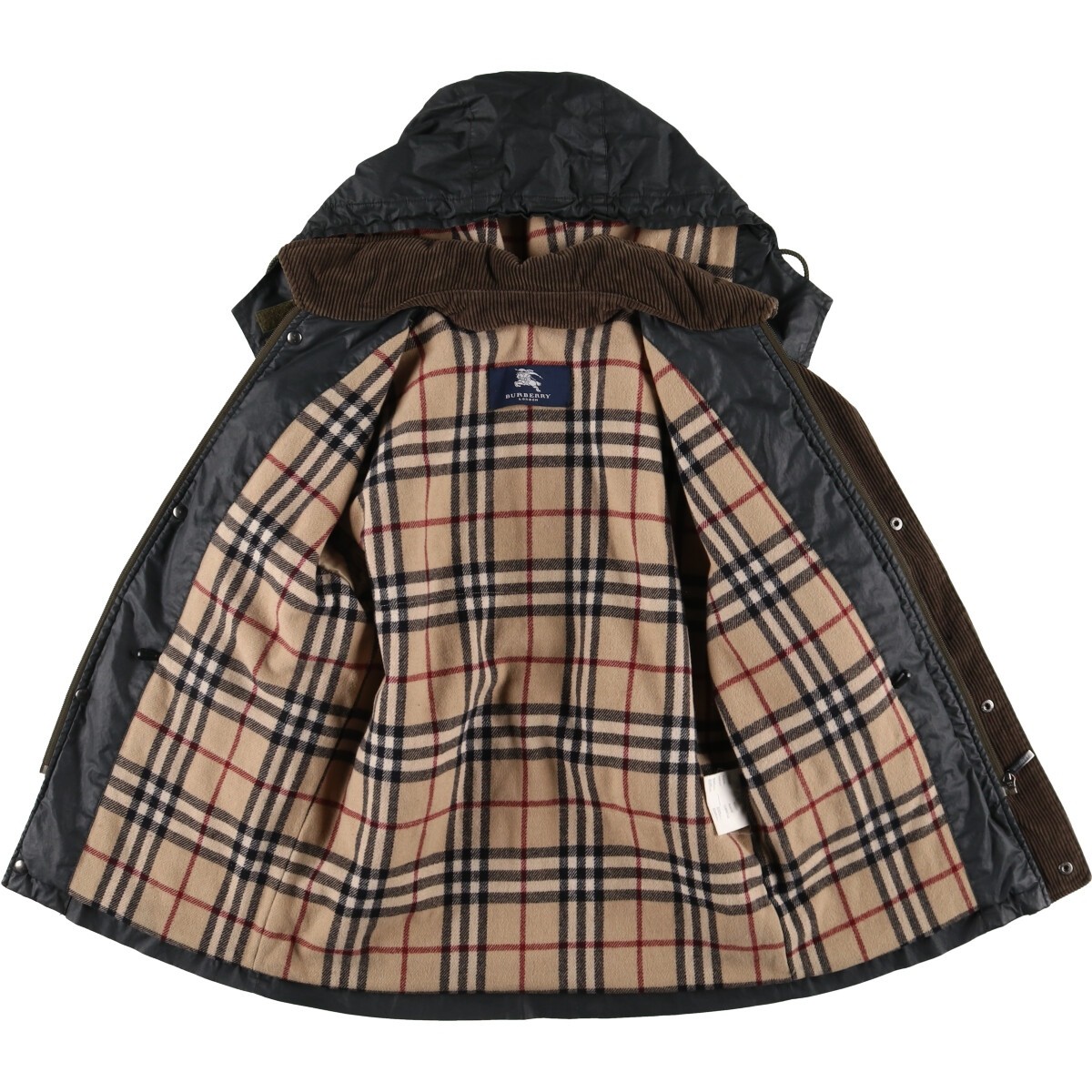 Vintage Burberry London waxed cotton oiled jacket size S