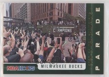 2021-22 Panini NBA Hoops Road to the Finals Parade Milwaukee Bucks #100 5l1