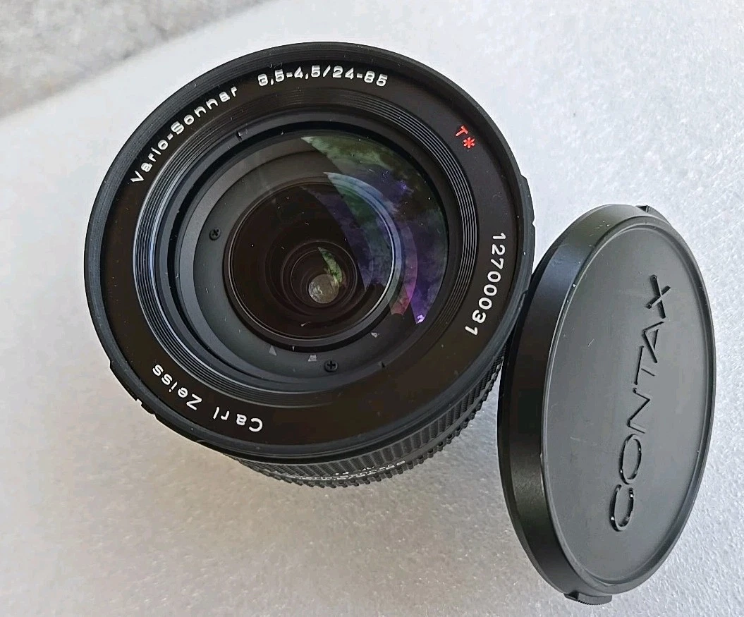 Contax ZEISS Vario-Sonnar T* Camera Lenses f/3.5-4.5 Maximum