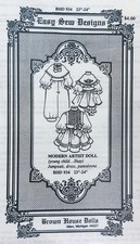 Brown House Dolls Easy Sew Designs BHD 934 23 - 24 Doll Dress Pattern UNCUT