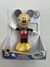 New Disney Junior Mickey Mouse Clubhouse Water Swimmer Bath Toy Mickey Mouse