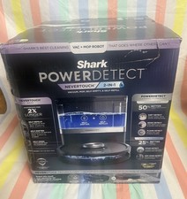 Shark RV2820YE Robot Vacuum  Mop PowerDetect NeverTouch Combo  BOX DAMAGE  