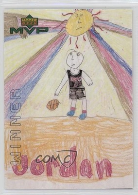 1999-00 Upper Deck MVP Draw Your Own Card Winner Michael Jordan #W1 HOF 0m7e