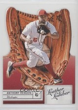 2019 Panini Leather & Lumber Gloves Die-Cut Anthony Rendon #33 0w8