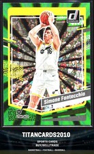 Simone Fontecchio 2023-24 Panini Donruss Green Laser HOLO Utah Jazz #143