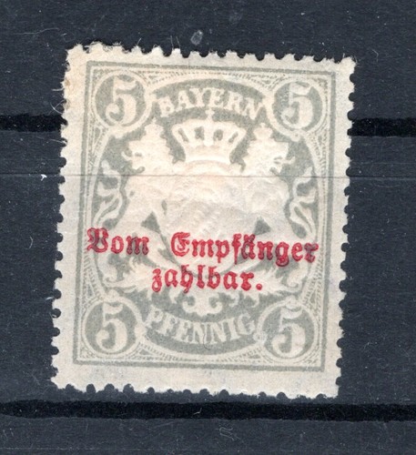 Bayern PORTO 11A usual Gez * MH 160EUR (DA2202
