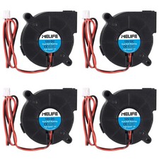 12V 5015 Brushless Dual Ball Bearing Blower Fan 50x15mm Turbine