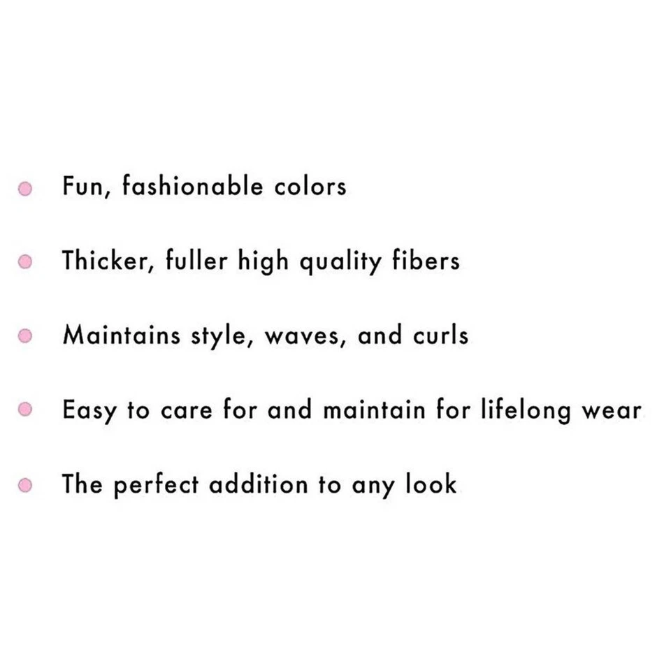 Peluca ondulada púrpura 29 pulgadas de largo con tapa de banda elástica ajustable Foto 4 de 4