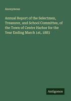 Annual Report Of The Selectmen, Treasurer, And School Committee, Of The Town Of