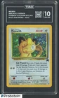 2000 Pokemon WOTC Game Boy Black Star Promo #10 Meowth Holo TAG 10 GEM MT RANK 1