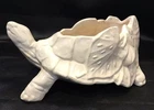 White McCoy Turtle Planter