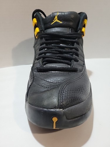 2022-NIKE-AIR JORDAN 12-RETRO-CT8013-071-BLACK TAXI-SIZE 7.5 - 第 7/23 張圖片