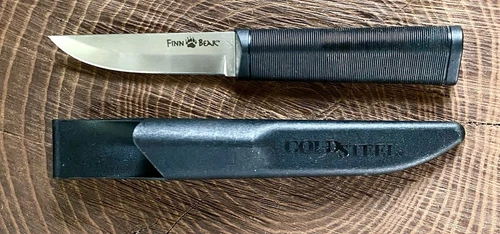 COLD STEEL Finn Bear Combat Survival Hunting Hunter Knife w/Sheath