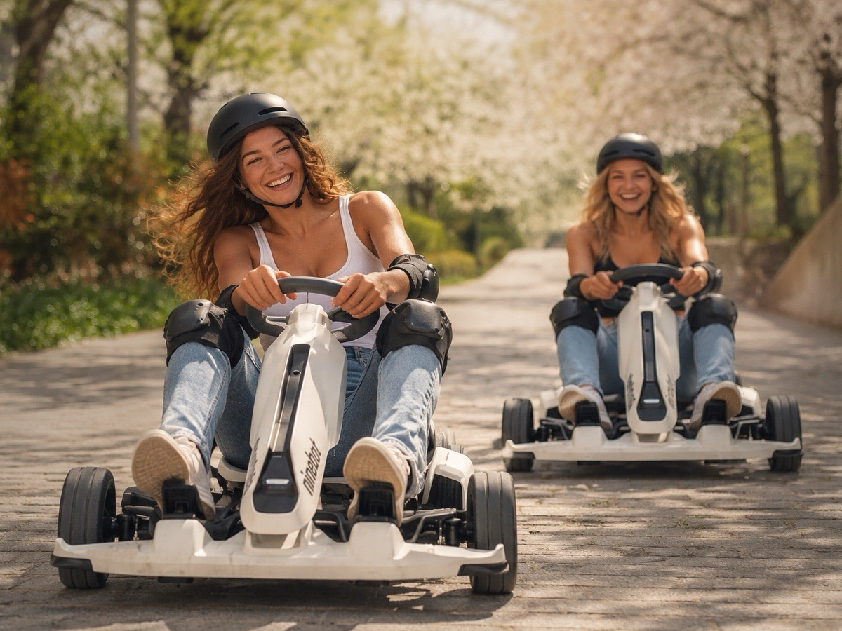 Segway N4MZ98 Electric Gokart Kit - White for sale online | eBay