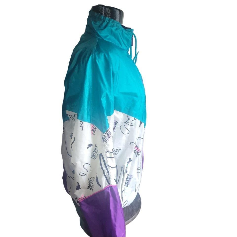 Chaqueta cortavientos Brooks Elite vintage años 90 Foto 4 de 4