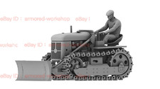 3D Printed 1/72 Haggy 23-type crawler tractor...