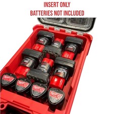 Milwaukee Compatable M12 Battery Organizing Insert Tray