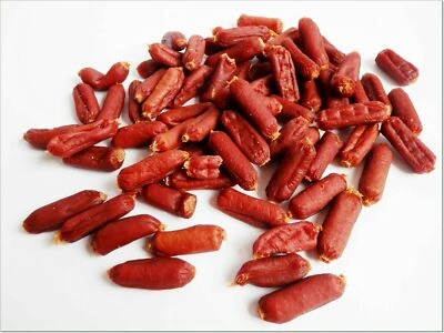DriedDogTreats Soft Beef Sausages, Dog Chews, Treats, Pet Snack Healthy Chewy
