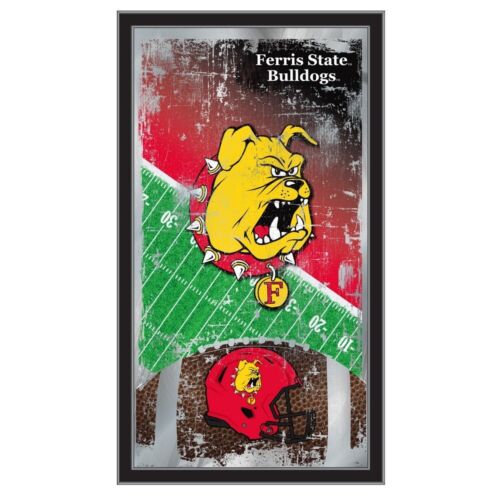 NCAA - Ferris State University 15" x 26" Football Spiegel College Team Logo - Bild 1 von 5