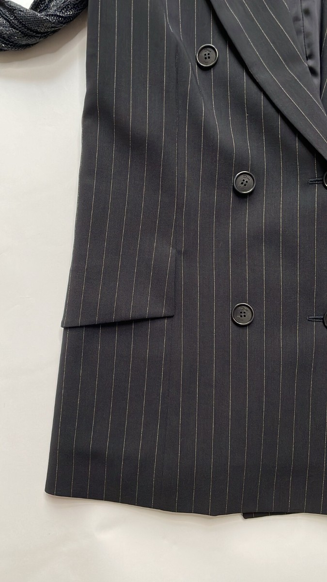 DIOR 1999SS ガリアーノ期 テーラードジャケット Christian Dior John Galliano Vintage Spring 1999 Pinstripe Blazer
