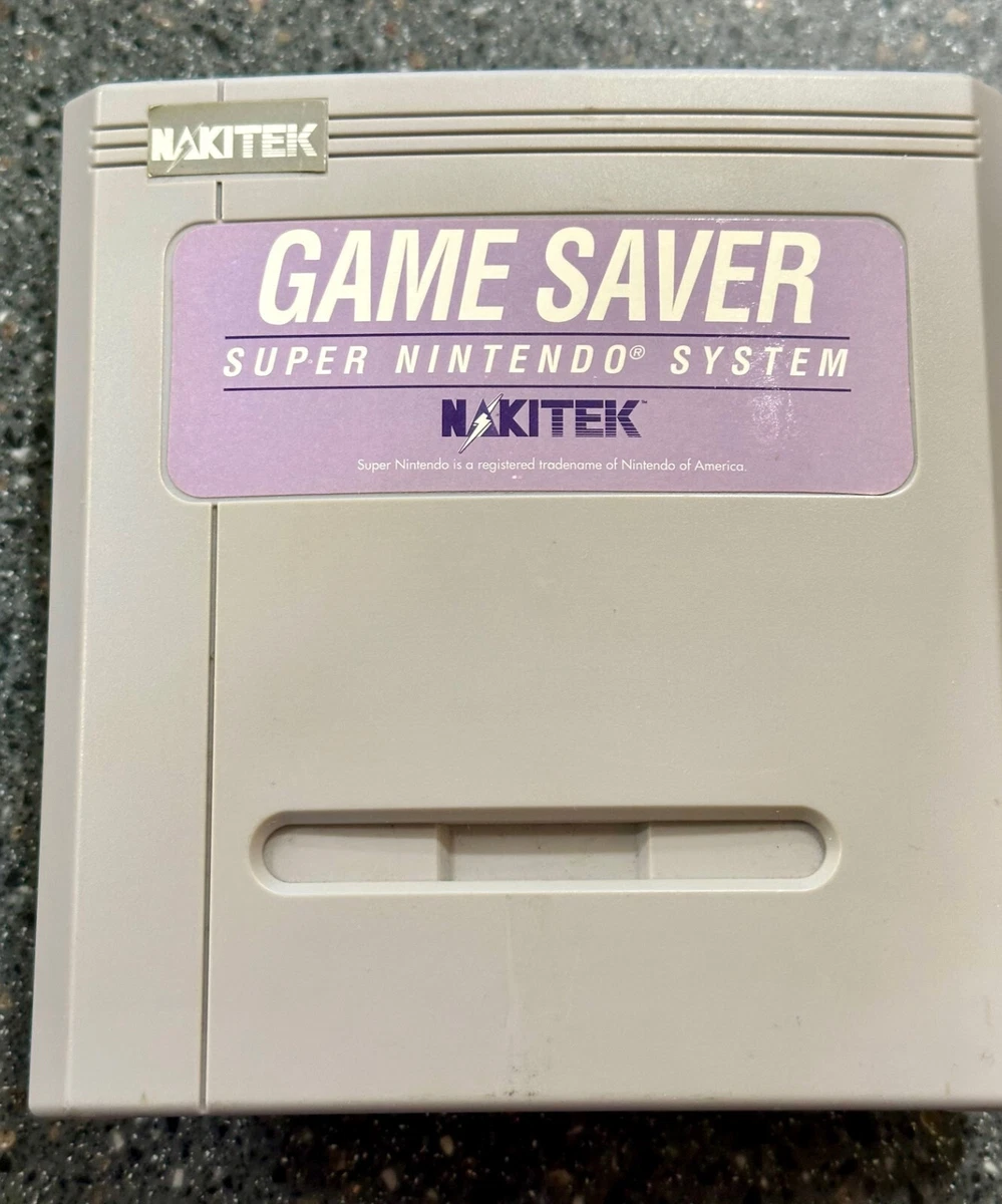 Snes game saver deals