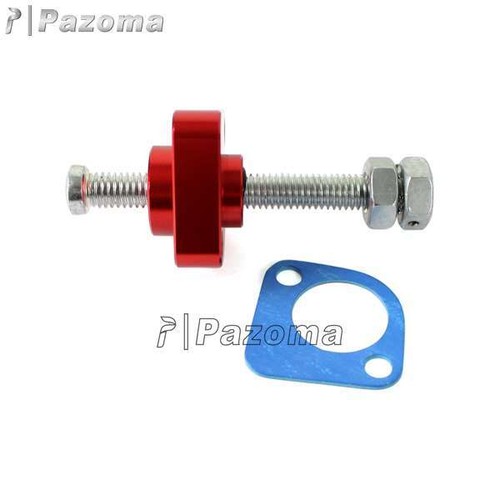 Red Manual Cam Timing Chain Tensioner For HONDA CBR600RR 03-16 CBR1000RR 04-07 - Picture 2 of 9
